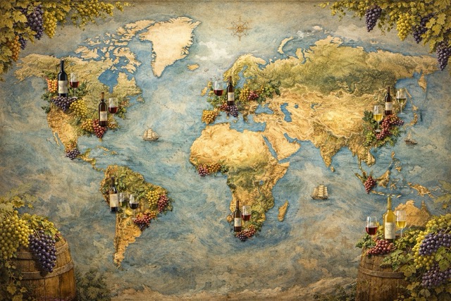 Régions viticoles, appellations et terroirs : comprendre l’origine du vin, Vinee.io