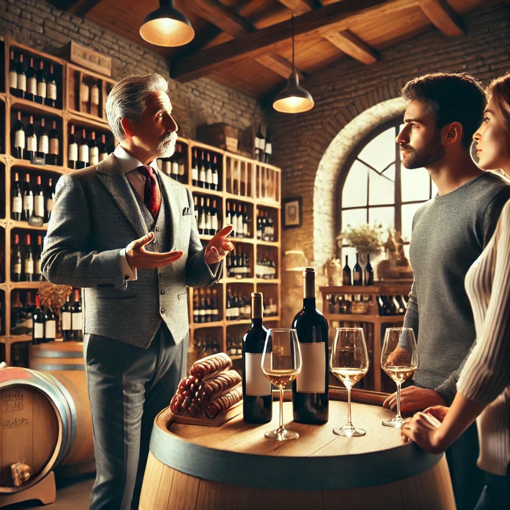 le métier de caviste, vinee.io