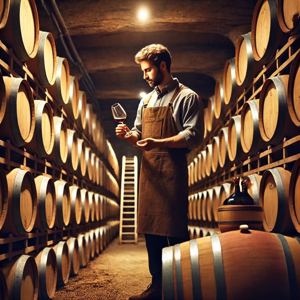 le métier de maître de chai, vinee.io