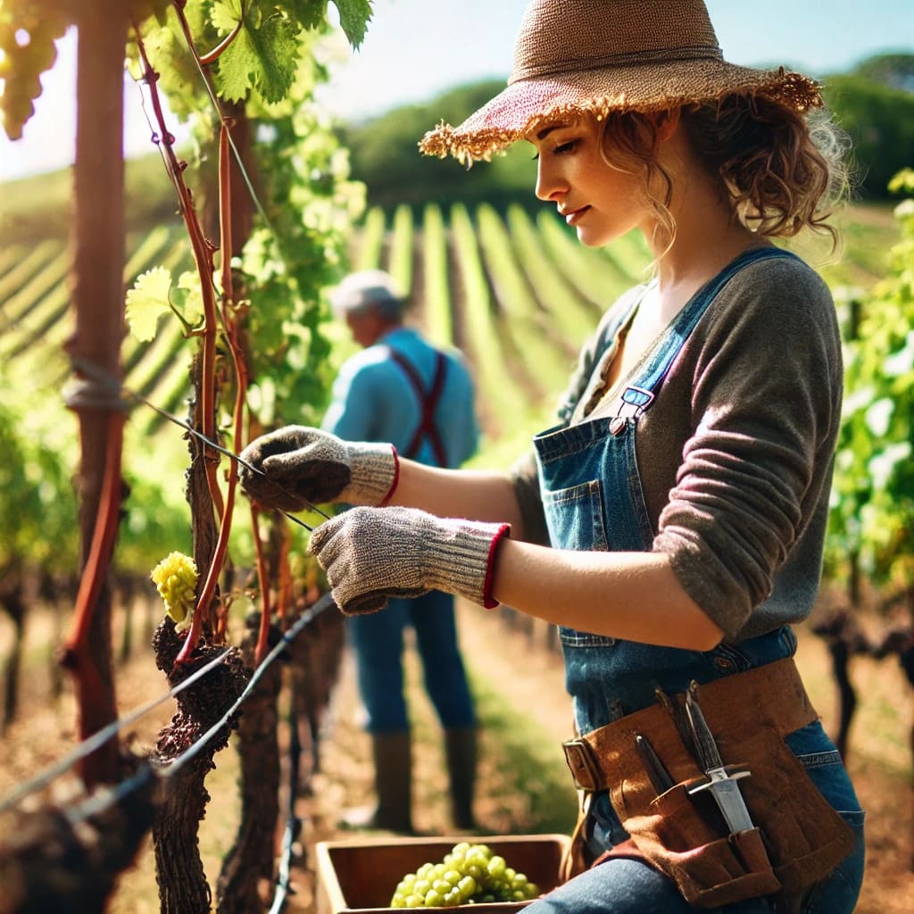 le métier d'ouvrier viticole, vinee.io