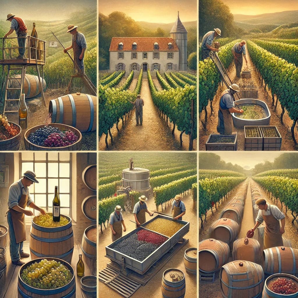 Processus de vinification, Vinee.io